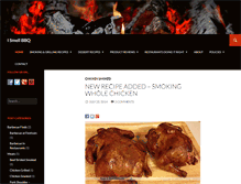 Tablet Screenshot of ismellbbq.com